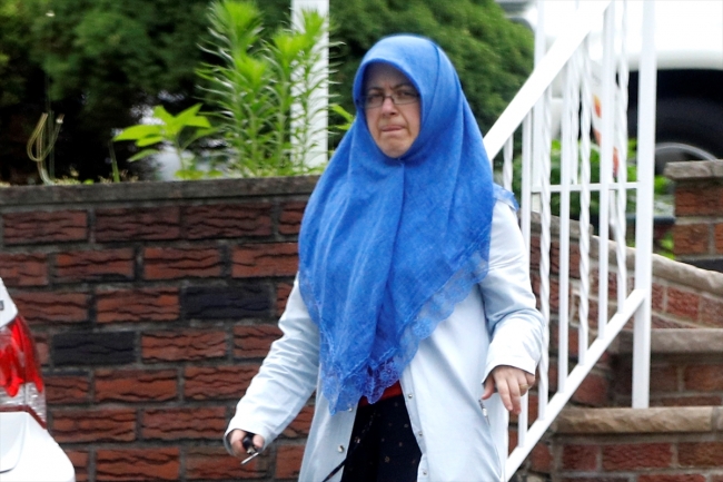 FETÖ firarisi Adil Öksüz'ün eşi ABD'de görüntülendi